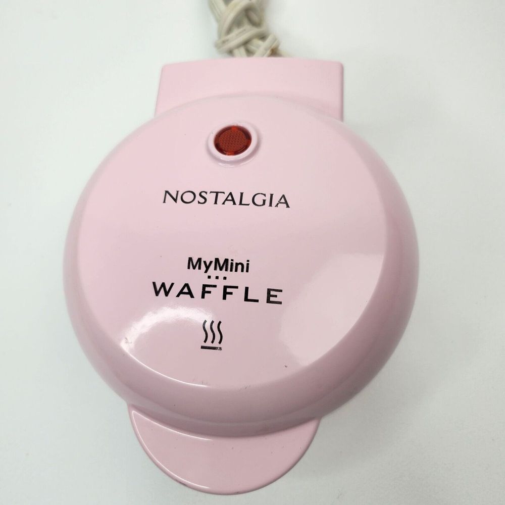 Nostalgia MyMini Waffle Maker Pink‎